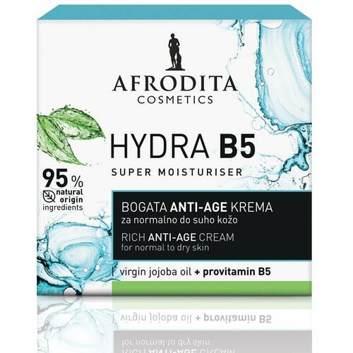 Afrodita Cosmetics hydra B5 rich anti age krema za lice 50ml Cene