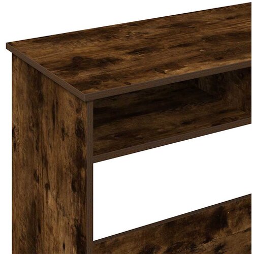  Radni stol boja dimljenog hrasta 80x40x75 cm konstruirano drvo Slike