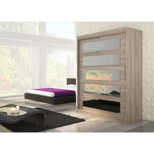 ADRK Furniture ormar s kliznim vratima murani 150x200x58 cm