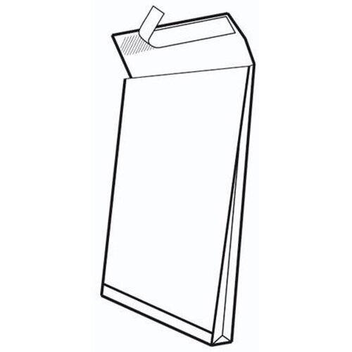  Vrećice 250x353X40 mm križno dno B4/4 BB strip, bijela 140 g/m2; otvor na užoj strani Cijene