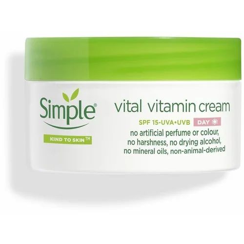 Simple Kind to Skin Vital Vitamin dnevna krema za lice 50 ml