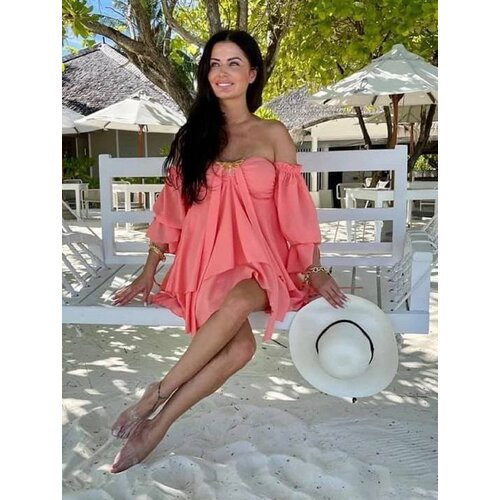 By o la la Coral dress axp0747. R37 Slike
