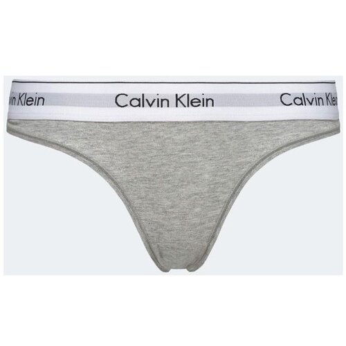 Calvin Klein Jeans String 0000F3786E THONG Siva Slike
