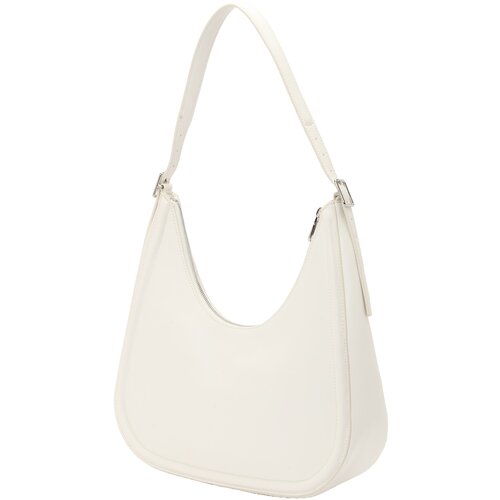 Calvin Klein Torba za čez ramo volneno bela Slike