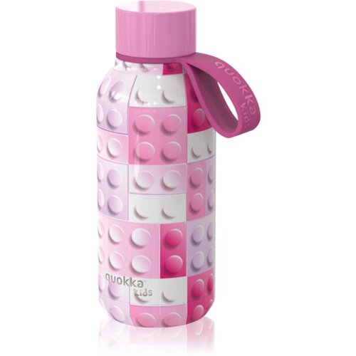 Quokka Solid Kids termovka z zanko Pink Bricks 330 ml Cene
