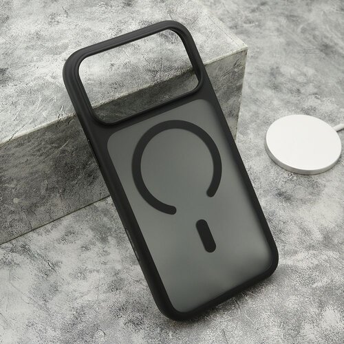  Futrola SHADOW MagSafe za iPhone 18 Pro Max/ crna (big camera) Slike