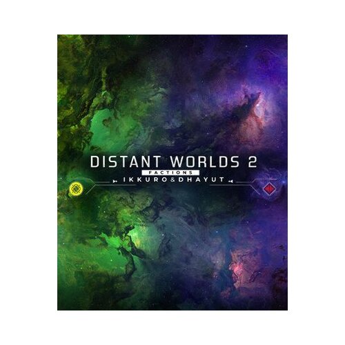 Steam distant worlds 2: factions - ikkuro and dhayut (dlc) key (pc) global Cene