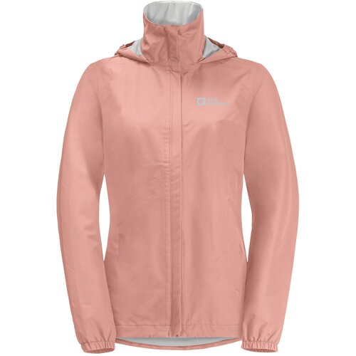 Jack Wolfskin ženska jakna sa kapuljačom stormy point 2L, roze Cene