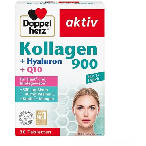 Doppelherz collagen 1000 Bio500 Q10, 30 tableta Cene