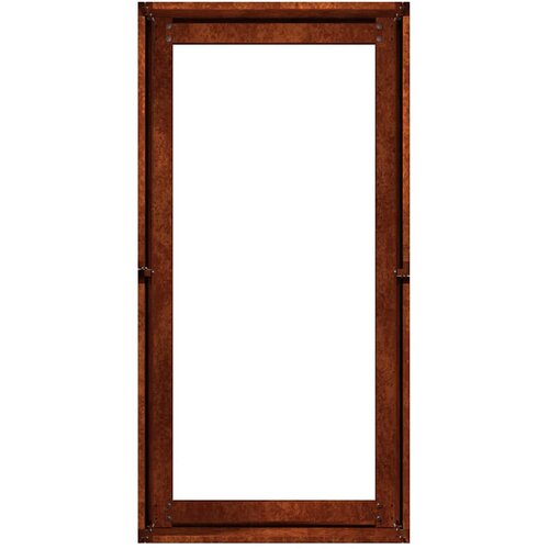  Sadilica boja hrđe 40x80x40 cm od pohabanog čelika Slike