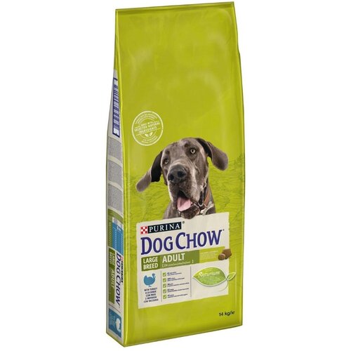 Dog Chow Adult Large Breed Puretina, potpuna hrana za kućne ljubimce, za odrasle pse velikih pasmina, 14 kg Cene