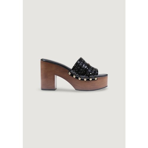 Guess Salonarji QUILL FLJQUI PAF04 Črna Slike