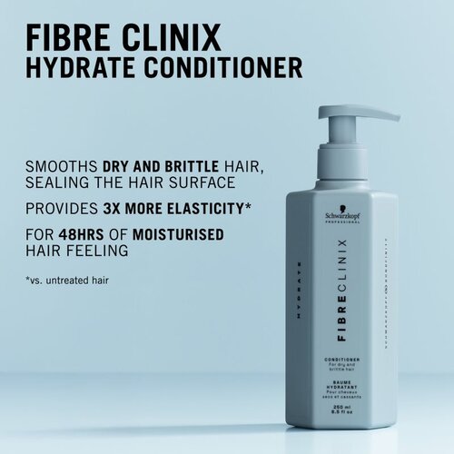 Schwarzkopf Professional Fibre Clinix Hydrate Conditioner hidratantni regenerator za suhu kosu 250 ml Slike