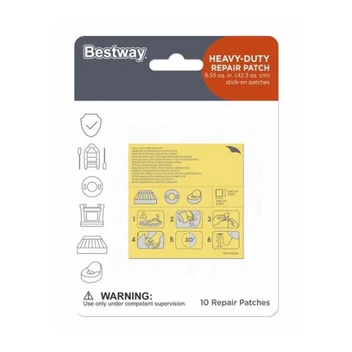 Bestway Set zakrpa za Bazene 6.5x6.5cm ( 62068E ) Slike