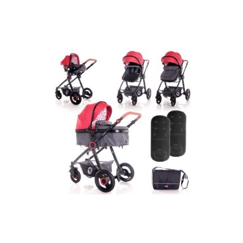 Baby kolica Alexa set crveno – crna 1002129 2069 Cijene