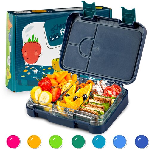 Klarstein Junior Lunchbox, 6 pretinaca, 21,3 x 15 x 4,5 cm (Š x V x D), bez BPA Cijene