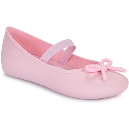 Crocs Brooklyn Bow Flat K Ružičasta Slike