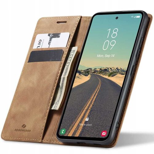 Spacecase CASE WALLET GALAXY S23 FE SVETLO RJAVA ZA SAMSUNG, (21962357) Cene