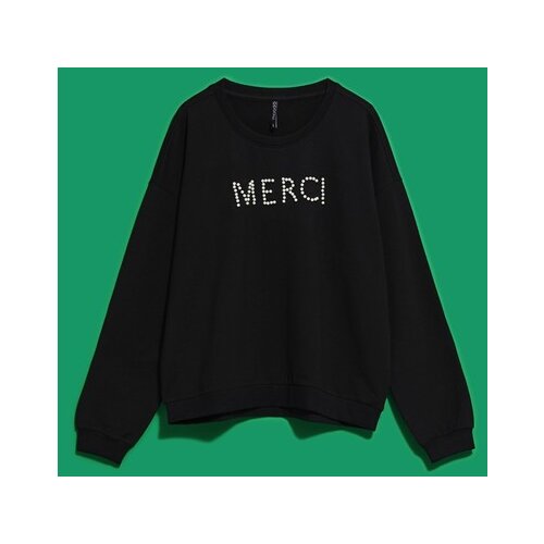 Moodo Sweatshirt with inscription Slike