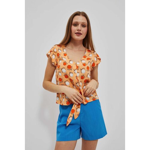 Moodo LADIES SHIRT L-KO-4052 PEACH Cene