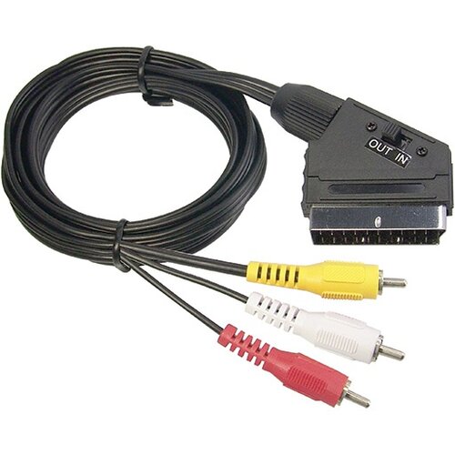 X Wave scart na 3RCA 1,5m audio-video kabl m-m sa in-out prekidačem Cene