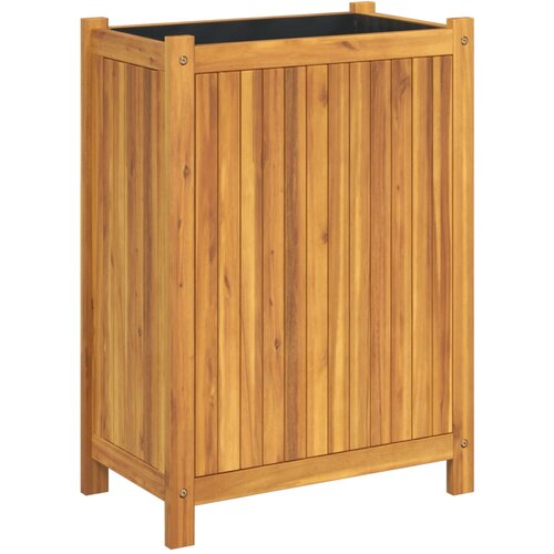 Maison Chic Vrtno cvetlično korito - Cvetlični Lonec s podlogo 54x31x75 cm trden akacijev les, (21788897) Cene