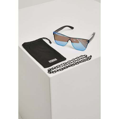 Urban Classics Accessoires 103 BLK/Blue chain sunglasses Cene