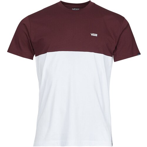 Vans Majice s kratkimi rokavi COLORBLOCK TEE Bela Slike