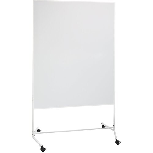 Eurokraft basic premična stena za moderiranje, bela tabla, &amp;scaron;xv 1200 x 1500 mm, bele barve Slike