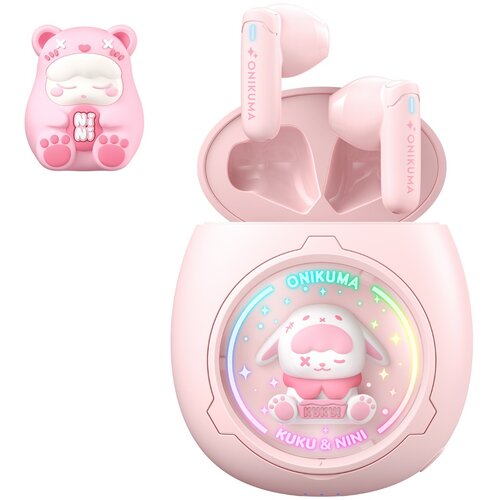 INF TWS Brezžične Bluetooth slu&scaron;alke JL6973D, Bluetooth 5.3, 48h Pink, (5000323509) Cene