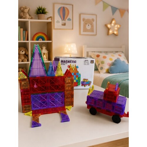  Magnetne Kocke Magnetni konstruktor Creative move 96 delova Magnetne kocke ( SW12752 ) Slike