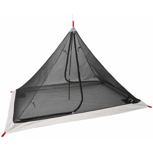  Unutarnji &amp;scaron;ator s krovom Crna 240 x 160 x 133 cm Mrežast Slike