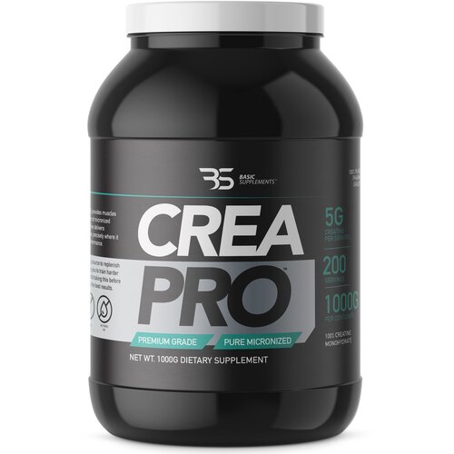 Basic Supplements CREA PRO / 1000GR - Kreatin Cene