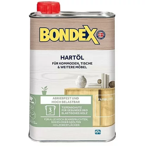 BONDEX Trdo olje za les (250 ml, brezbarvno)