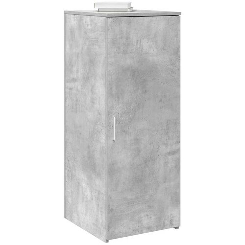 vidaXL Ormarić za pohranu boja betona 40x45x103,5 cm konstruirano drvo Cijene