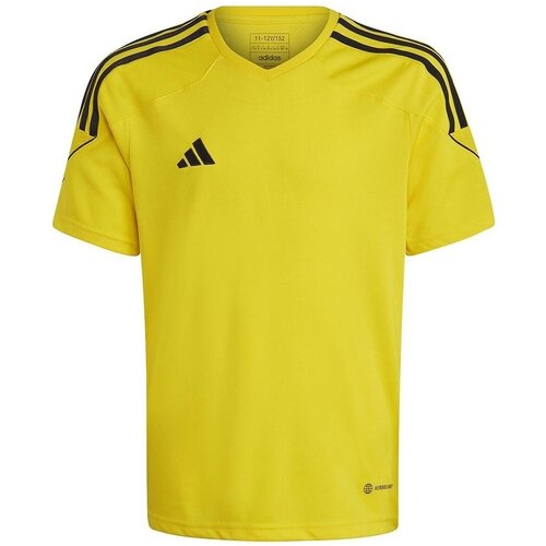 Adidas Majice s kratkimi rokavi Tiro 23 League JR Rumena Slike