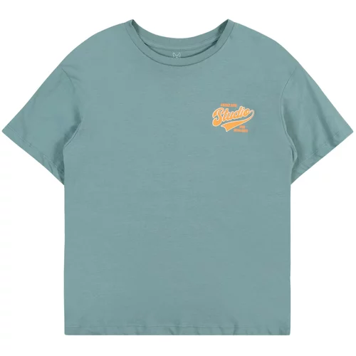 Jack & Jones Majica 'TREND' cijan plava / narančasta / bijela