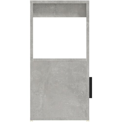  Komoda siva boja betona 80x30x60 cm od konstruiranog drva Slike
