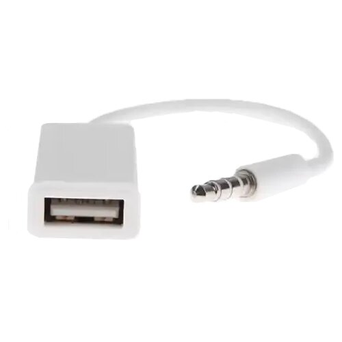 Adapter USB na AUX adapter beli 17cm ( 0UA017 ) Slike