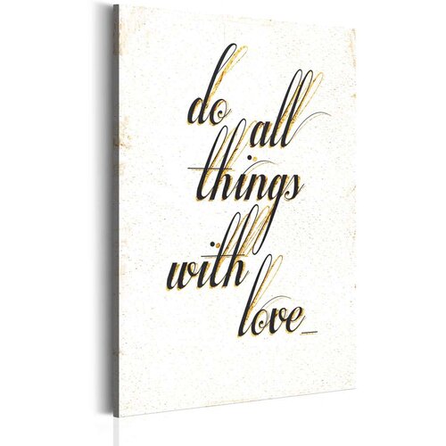  Slika - My Home: Things with love 40x60 Slike