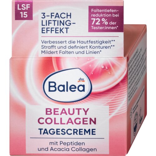 Balea beauty collagen dnevna krema za lice, spf 15 50 ml Cene