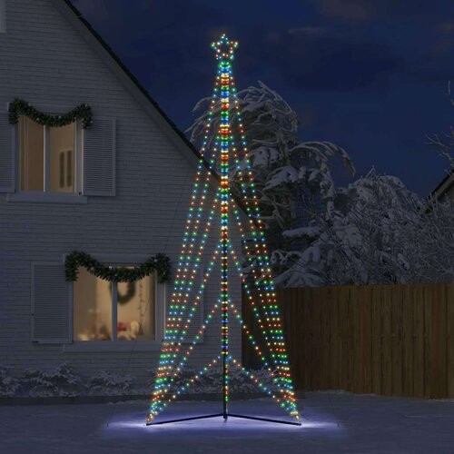 VidaXL LED božićno drvce 861 LED &amp;scaron;areno 478 cm Slike