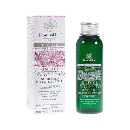 Domus Olea Toscana undici nutri-serum za normalno ali suho lasišče in lase - 100 ml Cene
