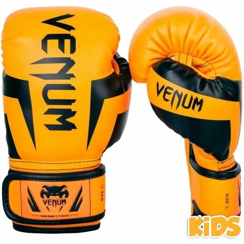 Venum ELITE BOXING GLOVES KIDS - EXCLUSIVE FLUO Dječje rukavice za boks, narančasta, veličina