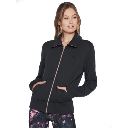 Skechers Hoodless Hoodie Skechcloud Jacket Crna Cijene