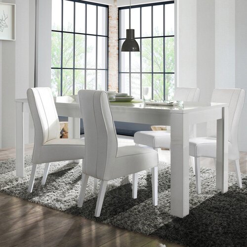 LC Mobili Raztegljiva jedilna miza, bela, 137-185x90x79 cm - AMALFI 349015AL Cene