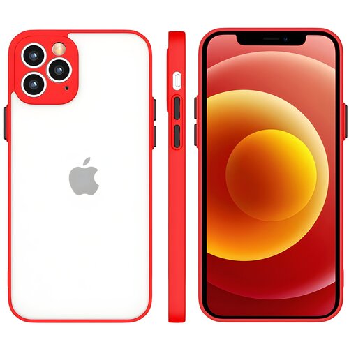 IZMAEL.eu Silikonska fleksibilna futrola Milky Case za Apple iPhone 12 Pro Max - Crvena Cene