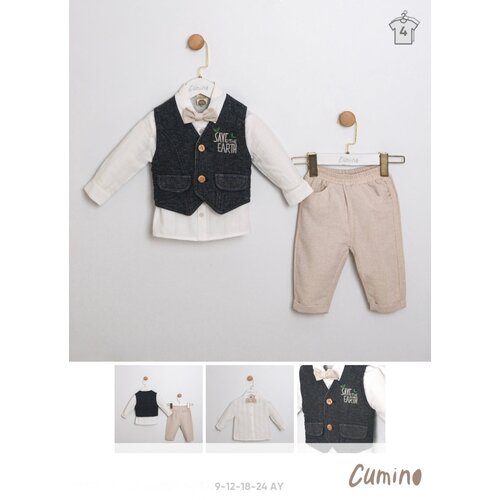 CUMINO SVEČANO ODELO za dečaka: pantalone i ko&scaron;ulja sa prslukom Cene