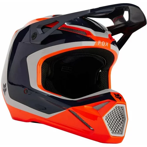 Fox V1 Nitro Helmet Fluorescent Orange M Kaciga