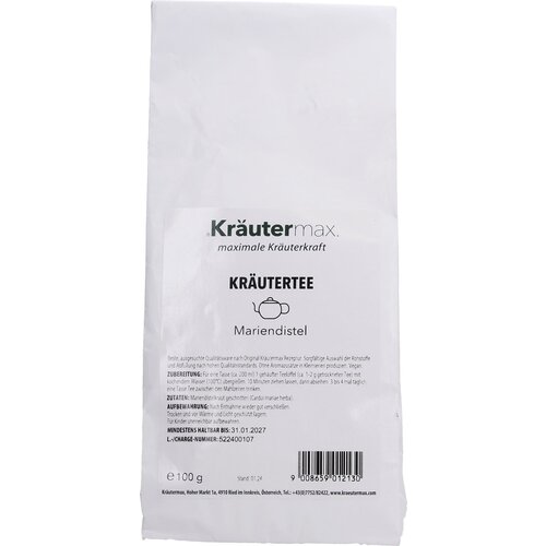 Kräuter Max Zeliščni čaj pegasti badelj - 100 g Cene